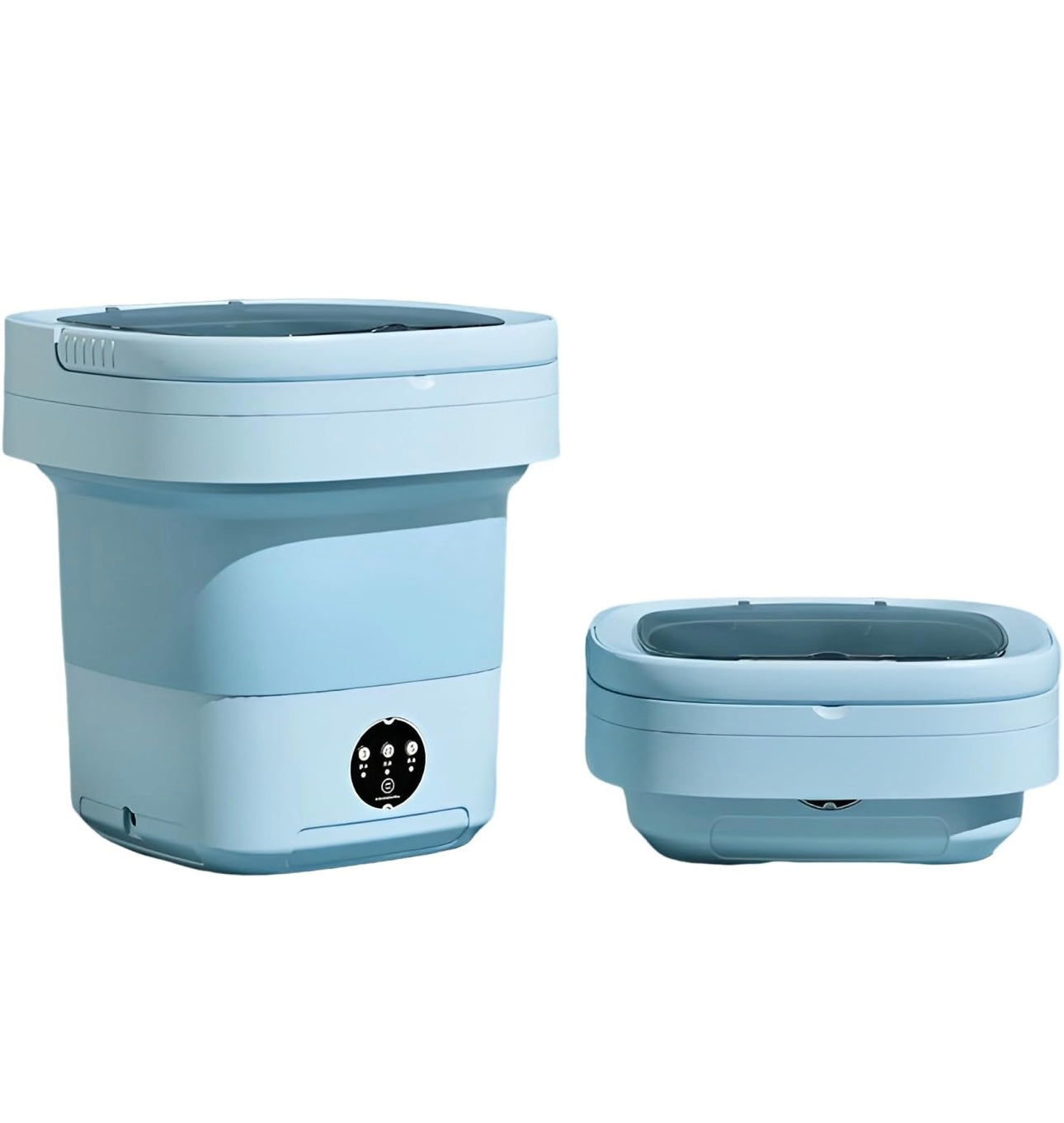 CY Global Store™ SmartFold Laundry Cube – 11L Compact Washer with Blue Light for Baby & Delicate Care