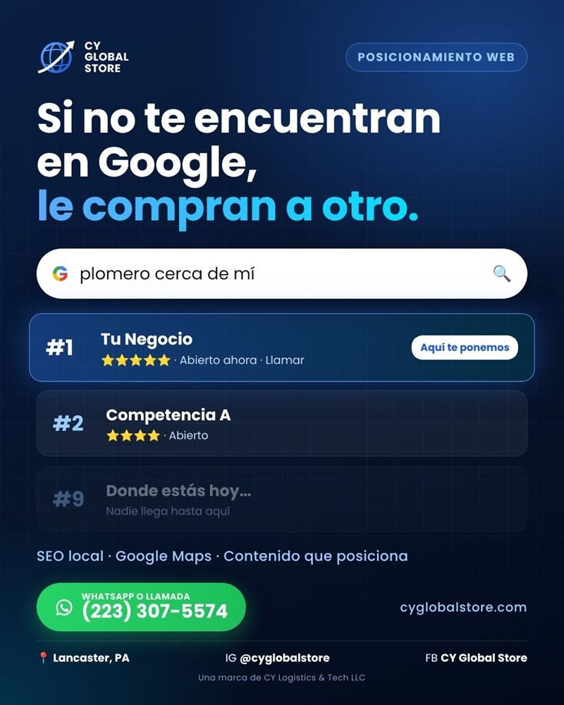 Posicionamiento en Google y SEO local en Lancaster, PA